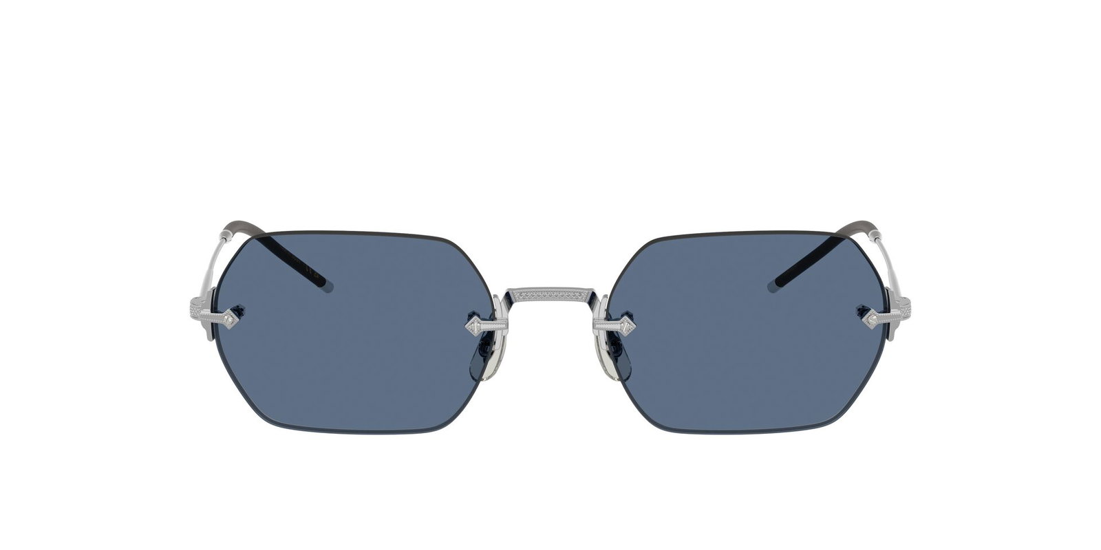 Das Bild zeigt die Oliver Peoples Sonnenbrille OV1353ST 503680 von vorne.